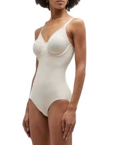 Wacoal Visual Effects Mesh-Top Bodysuit | Thumbnail 1