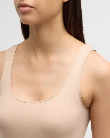 Hanro Cotton Seamless Tank | Thumbnail 4