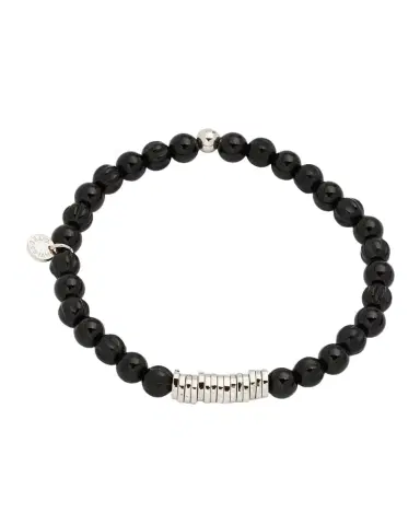 Tateossian Men's Onyx Beaded Bracelet | Thumbnail 1