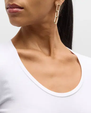 MAJESTIC FILATURES Soft Touch Half-Sleeve Scoop-Neck Top | Thumbnail 4 MAJESTIC FILATURES Soft Touch Half-Sleeve Scoop-Neck Top | Thumbnail 4