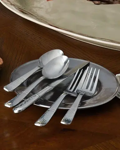 Juliska 5-Piece Carine Flatware Place Setting - Bright Satin | Thumbnail 3
