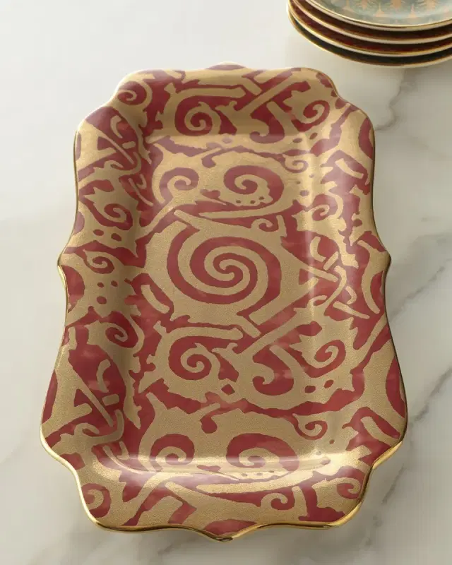 L 'Objet Fortuny Rectangular Platter