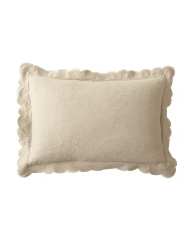 Sferra Alice Standard Floral Matelasse Sham | Thumbnail 2