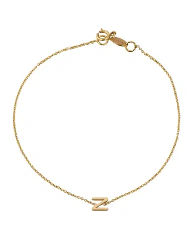 Maya Brenner Designs 14k Yellow Gold Letter Bracelet | Thumbnail 1 Maya Brenner Designs 14k Yellow Gold Letter Bracelet | Thumbnail 1