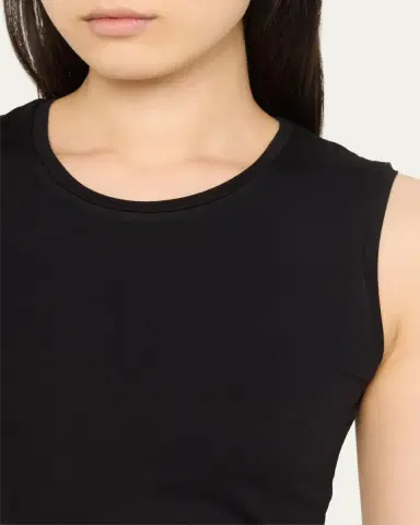 MAJESTIC FILATURES Soft Touch Sleeveless Crew | Thumbnail 5