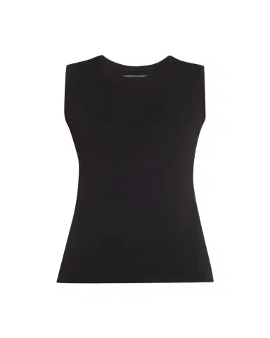 MAJESTIC FILATURES Soft Touch Sleeveless Crew | Thumbnail 1