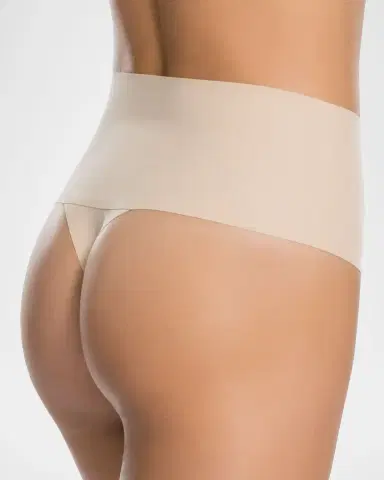 Spanx SPANXsmooth Undie-tectable Thong | Thumbnail 2 Spanx SPANXsmooth Undie-tectable Thong | Thumbnail 2