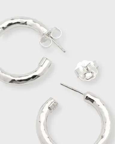 Ippolita Small Hoop Earrings in Sterling Silver | Thumbnail 3