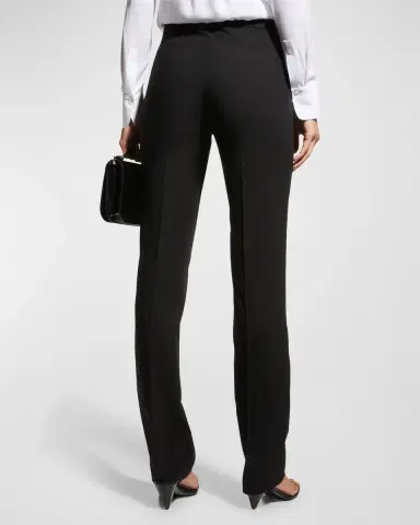 Akris punto Francoise Slim-Straight Pants | Thumbnail 5 Akris punto Francoise Slim-Straight Pants | Thumbnail 5