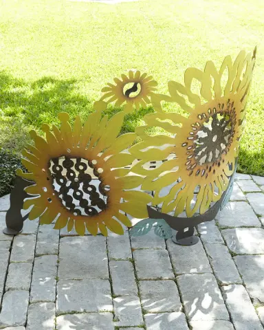 Cricket Forge Sunflower Bench | Thumbnail 5