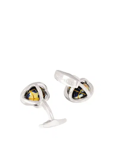 Tateossian Blue Lapis Globe Cuff Links | Thumbnail 1