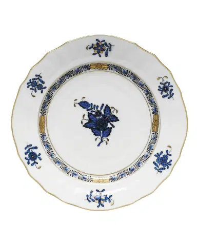 Herend Chinese Bouquet Black Sapphire Bread & Butter Plate | Thumbnail 1