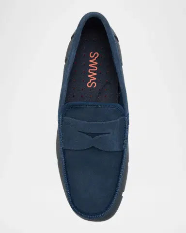 SWIMS Men's Lux Suede and Rubber Drivers | Thumbnail 3 SWIMS Men's Lux Suede and Rubber Drivers | Thumbnail 3