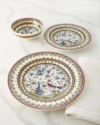 Neiman Marcus Four Pavoes Salad Plates | Thumbnail 1