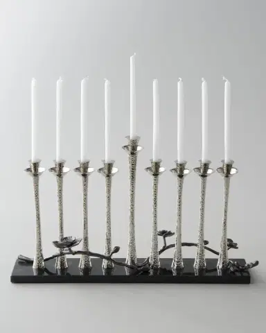 Michael Aram Black Orchid Menorah | Thumbnail 1