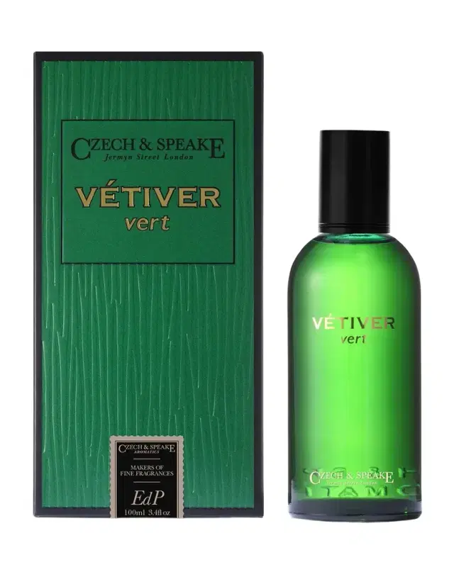 Czech & Speake Vetiver Vert Eau de Parfum Spray, 3.4 oz.