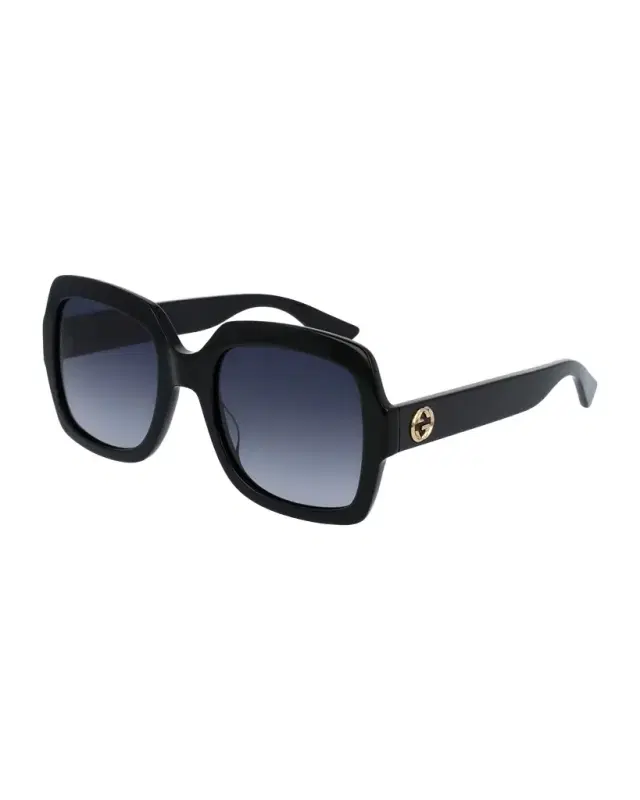 Gucci Classic Oversized Rectangular Sunglasses