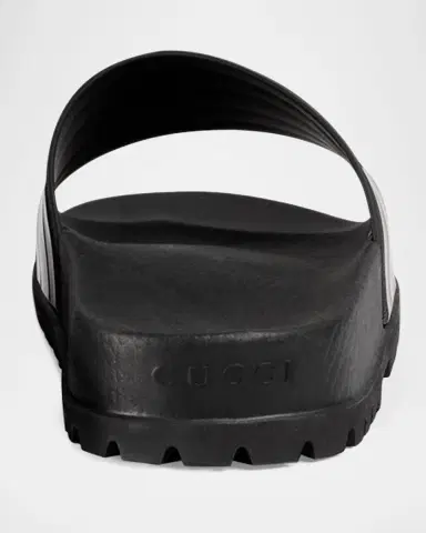 Gucci Men's Pursuit Trek Web Slide Sandals | Thumbnail 2 Gucci Men's Pursuit Trek Web Slide Sandals | Thumbnail 2