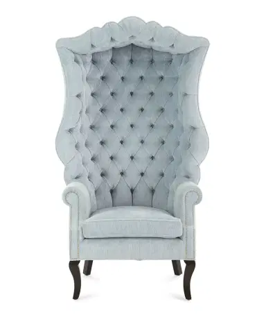 Haute House Peyton Hooded Accent Chair | Thumbnail 1 Haute House Peyton Hooded Accent Chair | Thumbnail 1