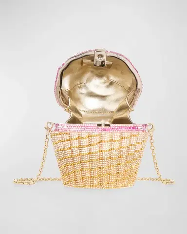 Judith Leiber Couture Strawberry Cupcake Crystal Minaudiere | Thumbnail 2