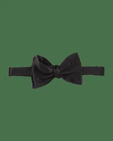 Stefano Ricci Self-Tie Satin Bow Tie | Thumbnail 3