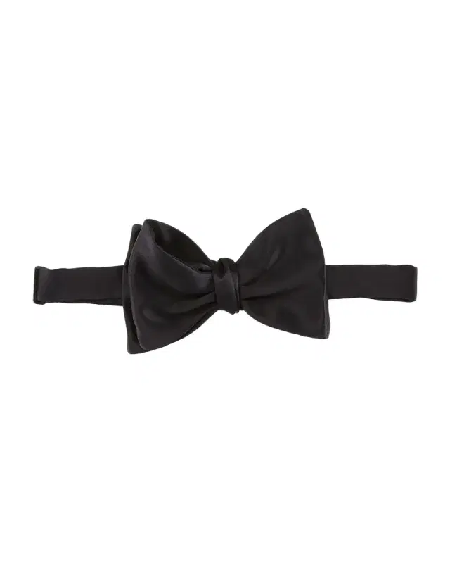 Self-Tie Satin Bow Tie
