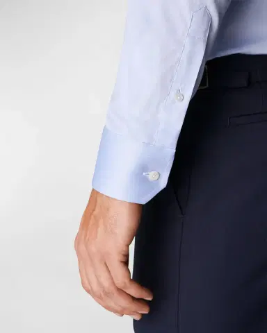 Eton Slim-Fit Twill Dress Shirt | Thumbnail 3 Eton Slim-Fit Twill Dress Shirt | Thumbnail 3