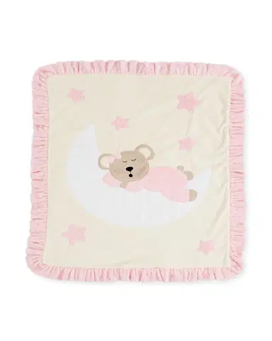 Boogie Baby Goodnight Teddy Baby Blanket, Pink | Thumbnail 2 Boogie Baby Goodnight Teddy Baby Blanket, Pink | Thumbnail 2