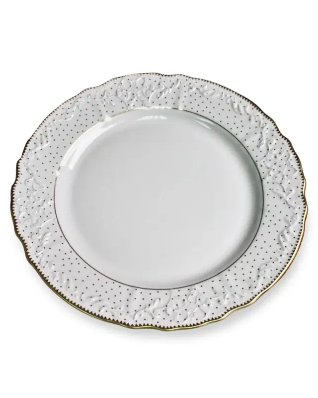 "Simply Anna Polka" Dinner Plate