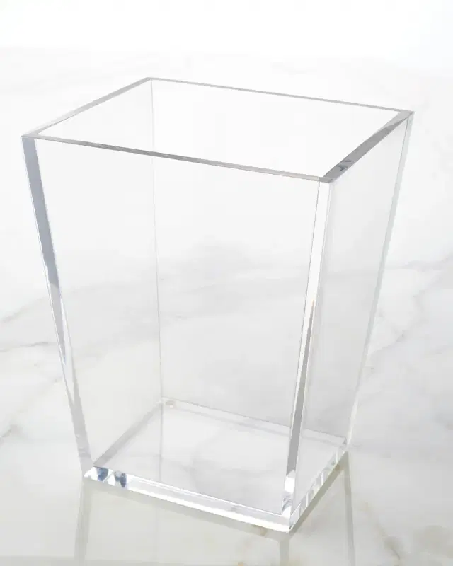 Solid Ice Wastebasket