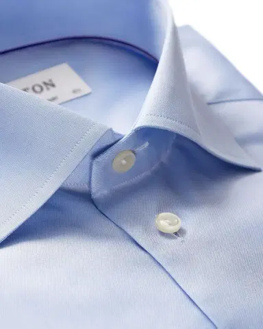 Eton Contemporary Fit Twill Dress Shirt | Thumbnail 2
