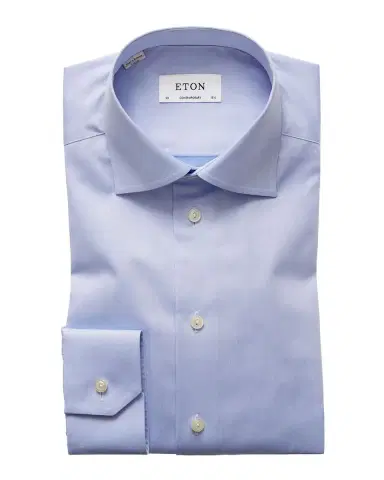 Eton Contemporary Fit Twill Dress Shirt | Thumbnail 1