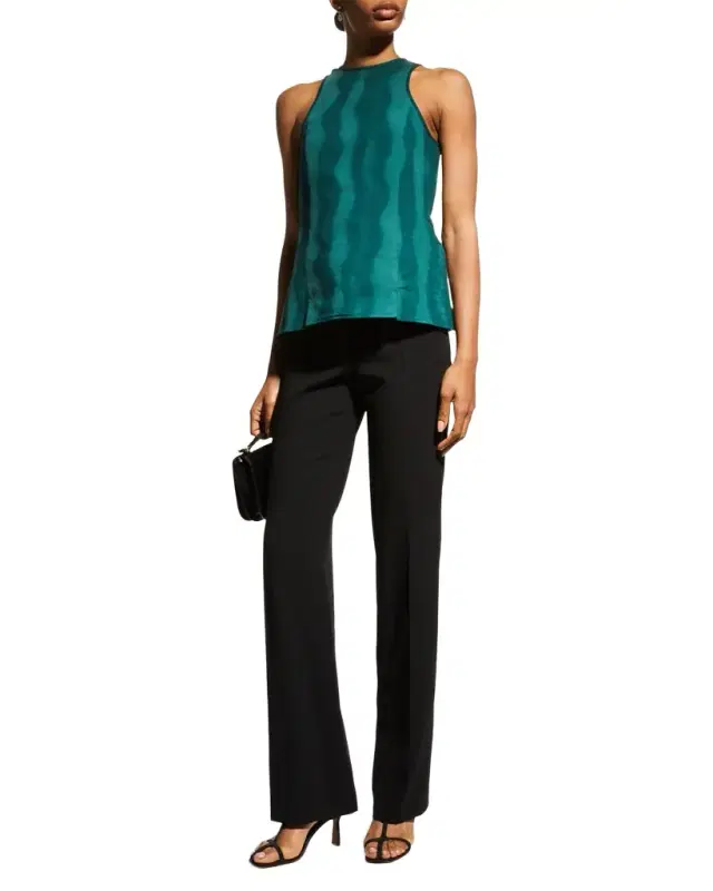 Carol Classic Flat-Front Pants