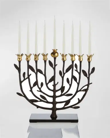 Michael Aram Pomegranate Menorah | Thumbnail 3