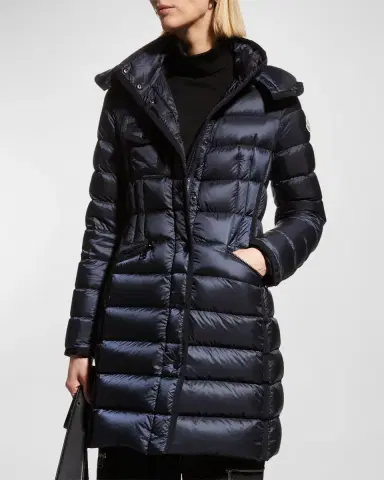 Moncler Hermine Hooded Puffer Jacket | Thumbnail 3