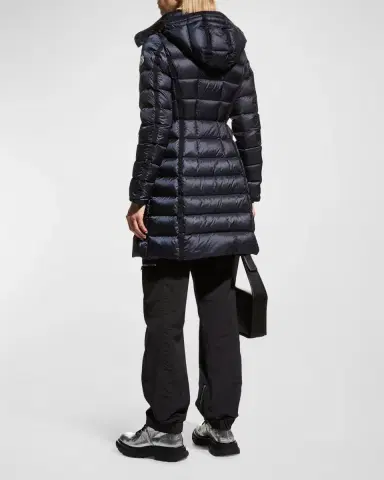 Moncler Hermine Hooded Puffer Jacket | Thumbnail 5
