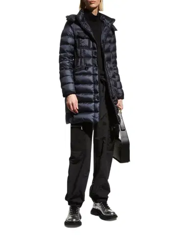 Moncler Hermine Hooded Puffer Jacket | Thumbnail 1