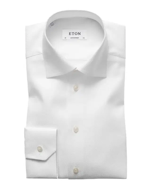 Contemporary-Fit Cavalry Twill Dress Shirt Contemporary-Fit Cavalry Twill Dress Shirt