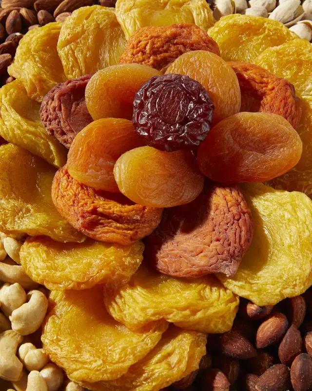 "Rose" Fruit and Nut Tray