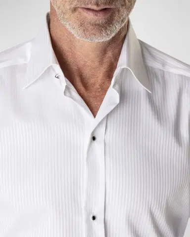 Eton Contemporary-Fit Tonal Satin Striped Formal Shirt | Thumbnail 6