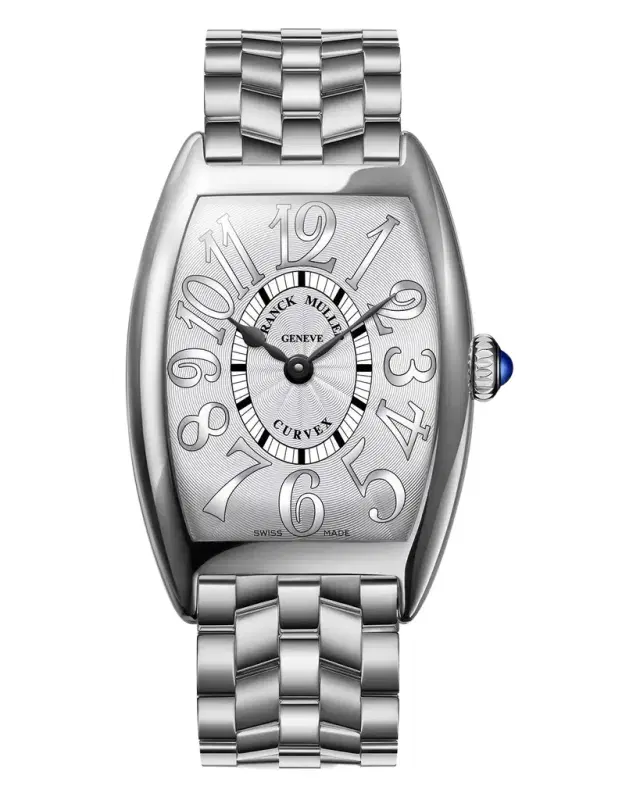 Franck Muller Curvex Stainless Steel Watch