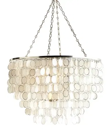 Neiman Marcus Large Aurora 6-Light Chandelier | Thumbnail 1