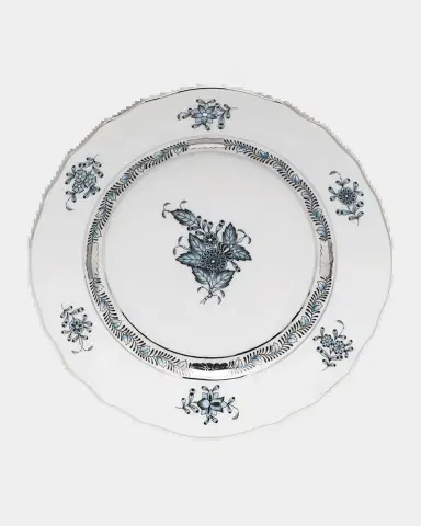 Herend Chinese Bouquet Turquoise & Platinum Bread & Butter Plate | Thumbnail 2
