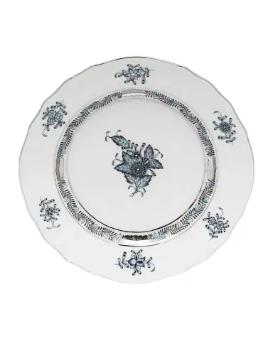 Herend Chinese Bouquet Turquoise & Platinum Bread & Butter Plate | Thumbnail 1