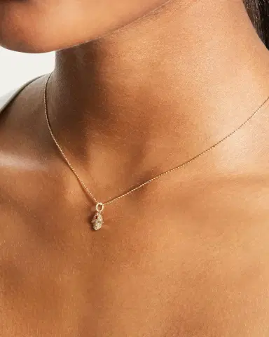 Sydney Evan 14k Gold Diamond Hamsa Pendant Necklace | Thumbnail 2
