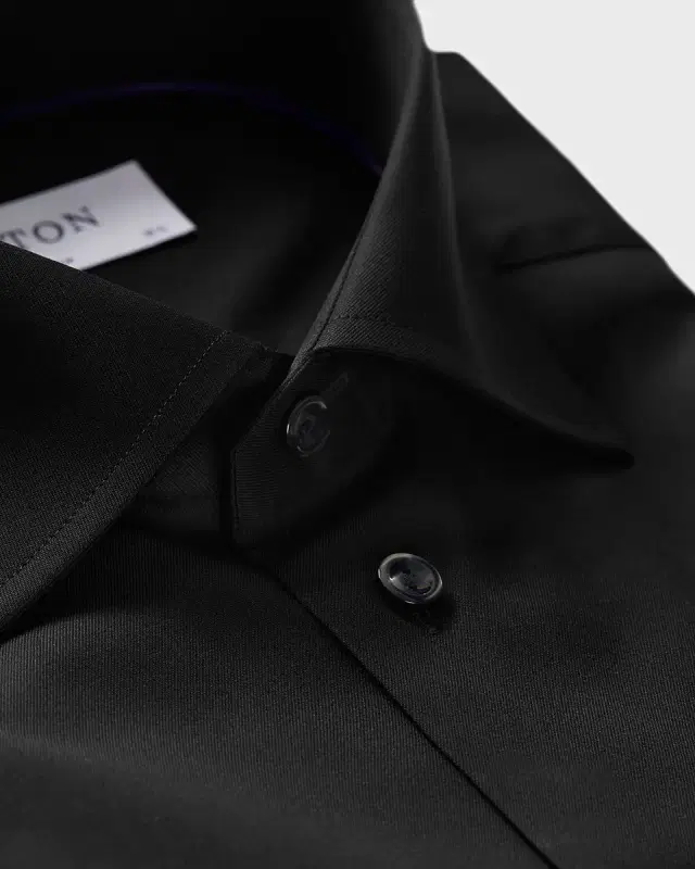 Slim-Fit Twill Dress Shirt