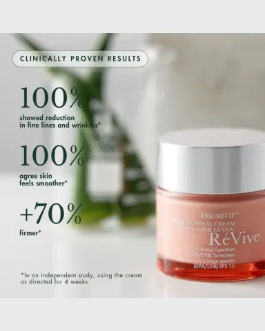 RéVive Fermitif Neck Renewal Cream SPF 15, 2.5 oz. | Thumbnail 2 RéVive Fermitif Neck Renewal Cream SPF 15, 2.5 oz. | Thumbnail 2