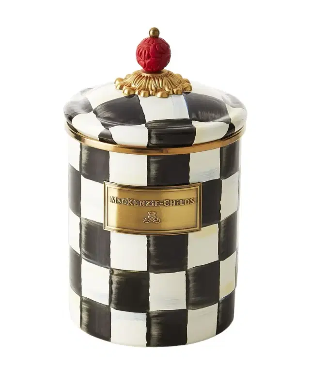 Courtly Check Medium Canister