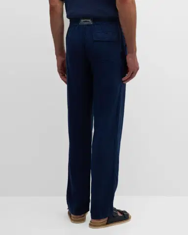 Vilebrequin Pacha Drawstring Linen Pants | Thumbnail 3 Vilebrequin Pacha Drawstring Linen Pants | Thumbnail 3