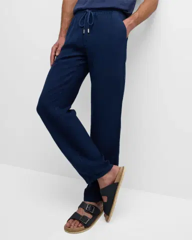 Vilebrequin Pacha Drawstring Linen Pants | Thumbnail 6 Vilebrequin Pacha Drawstring Linen Pants | Thumbnail 6